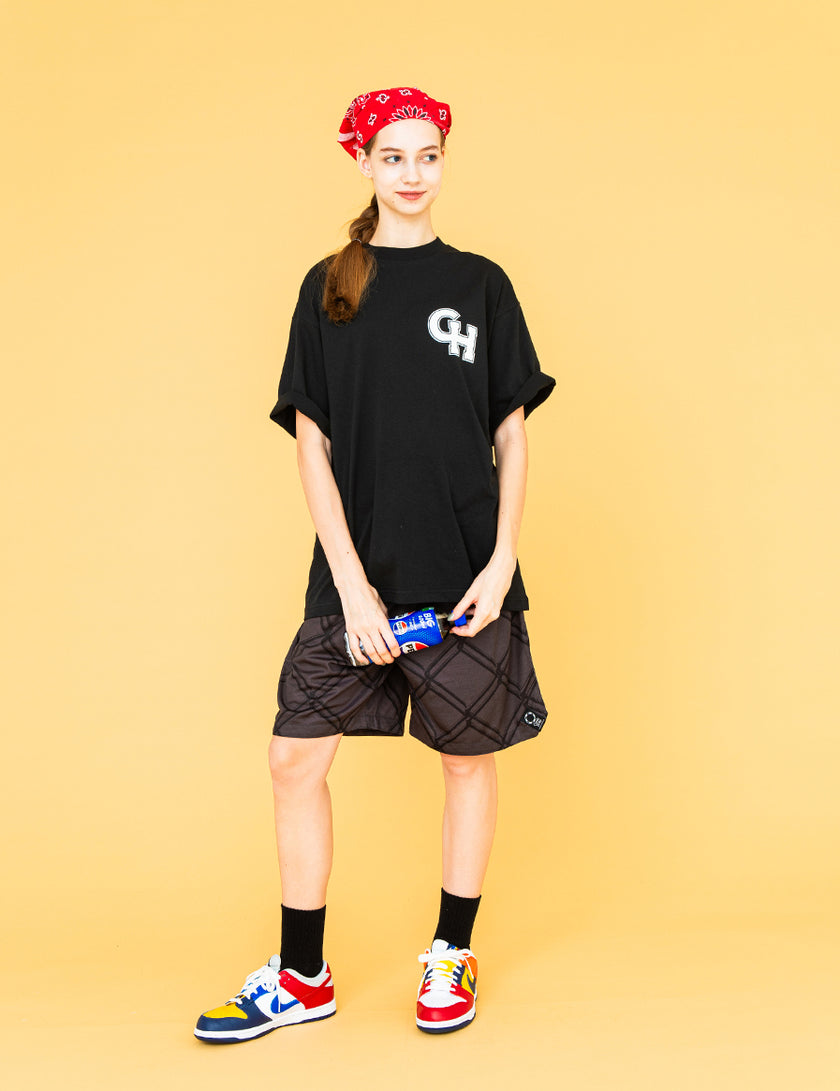 CH COTTON TEE (BLACK)