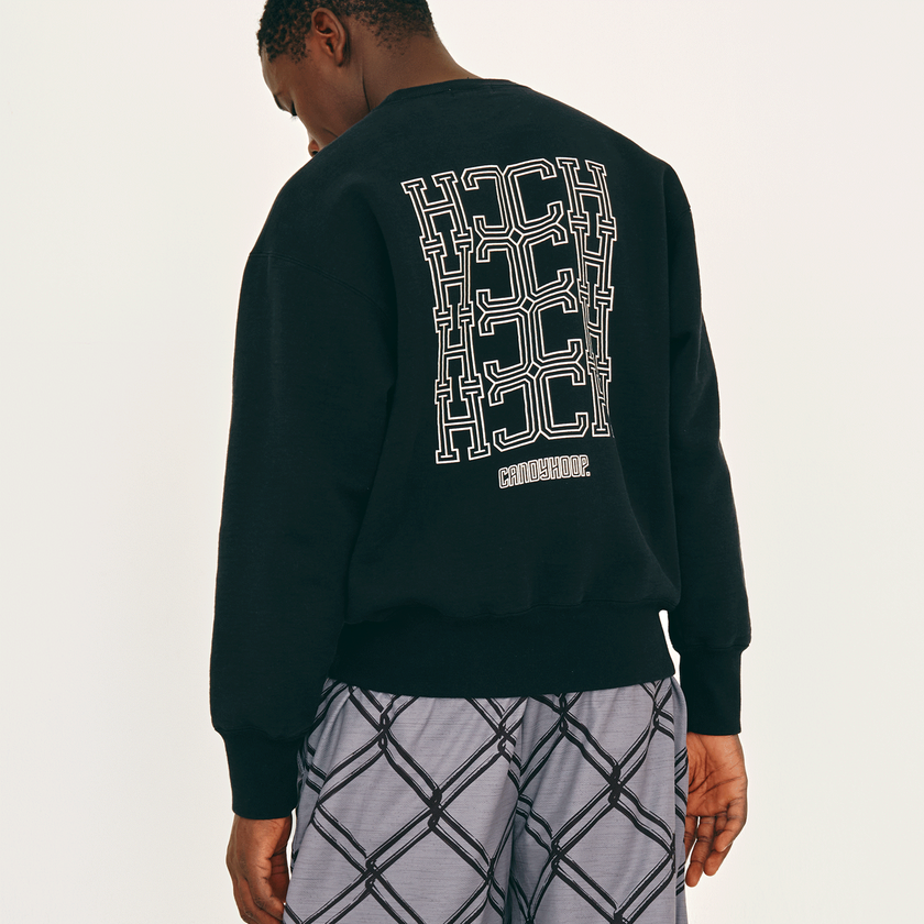 MONOGRAM SWEAT (BLACK)