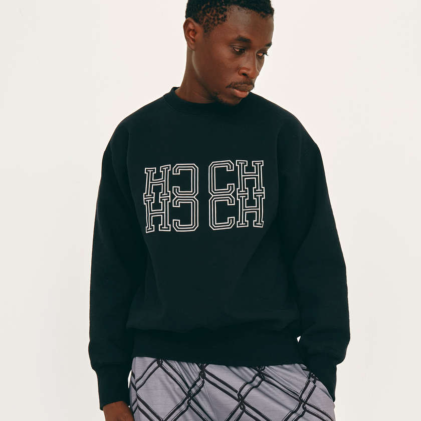 MONOGRAM SWEAT (BLACK)