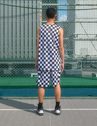CHECKER FLAG TANK TOP - CandyHoop