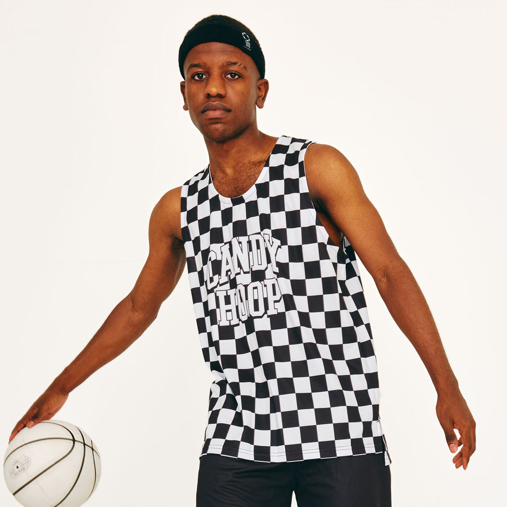 CHECKER FLAG TANK TOP