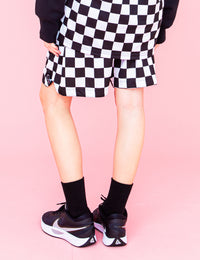 CHECKER FLAG SHORTS