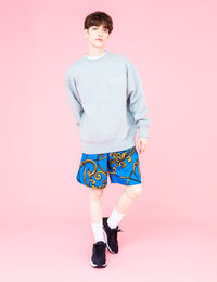 EMBROIDERY LOGO SWEAT (GRAY) - CandyHoop