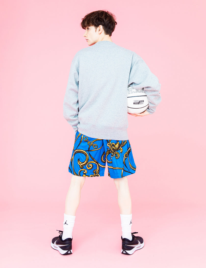 EMBROIDERY LOGO SWEAT (GRAY) - CandyHoop