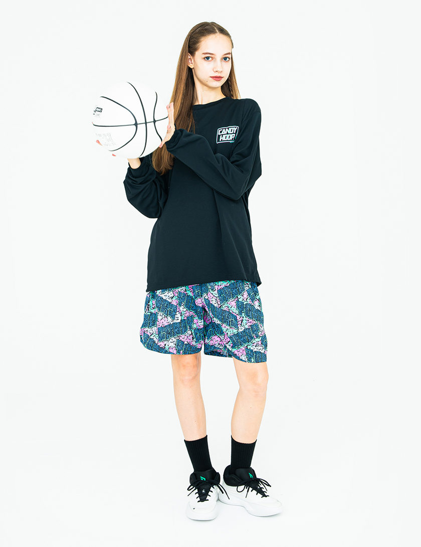 NEON SIGN DRY LS TEE (BLACK)