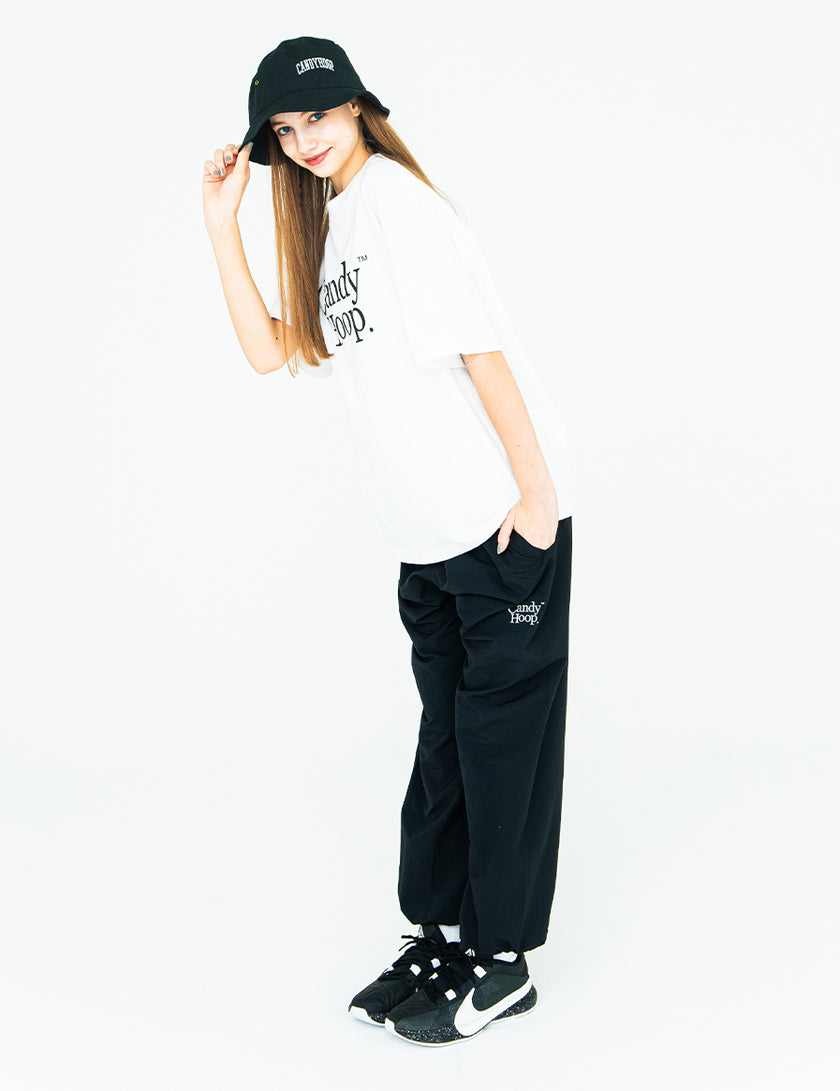 ARCH LOGO BUCKET HAT (BLACK) - CandyHoop