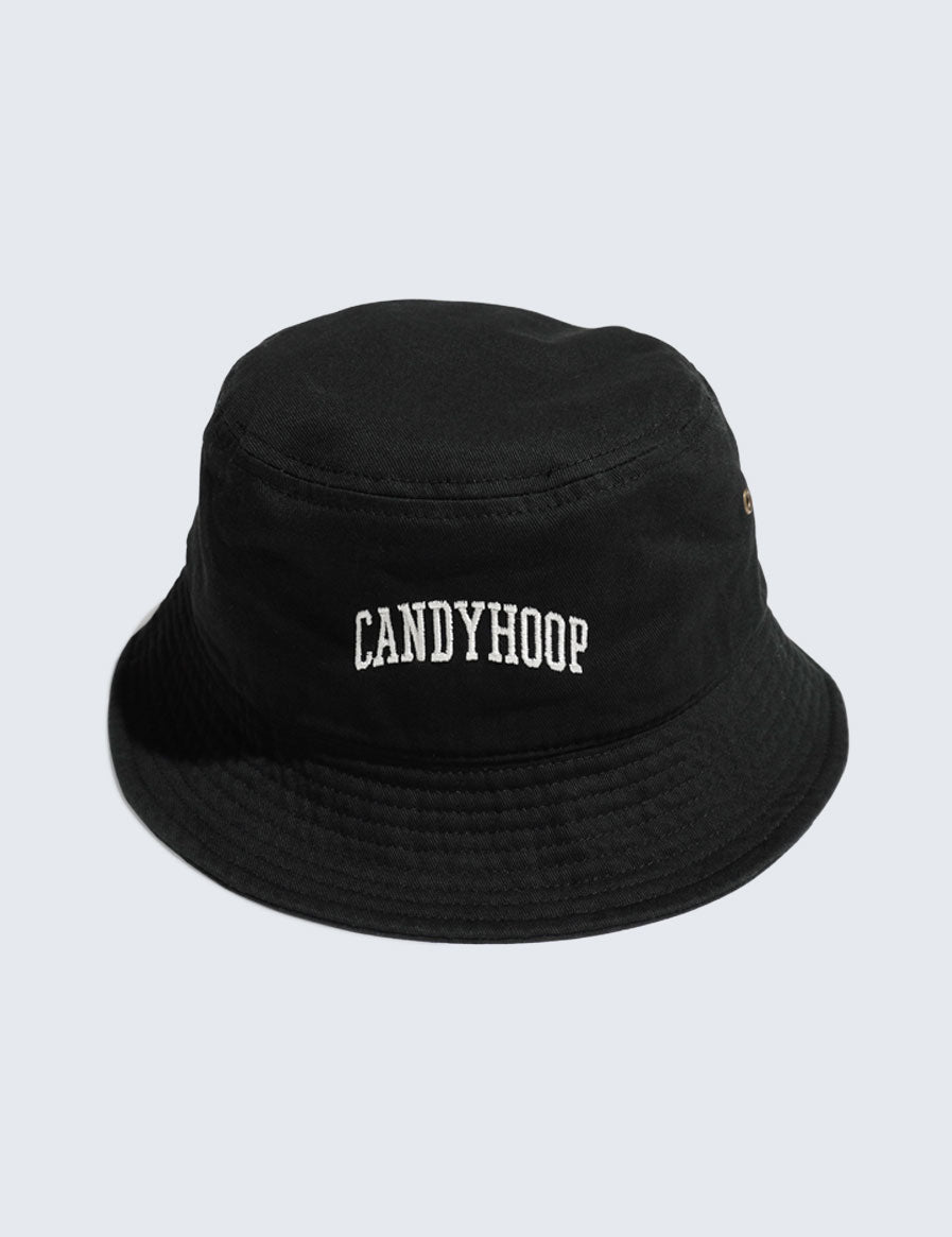ARCH LOGO BUCKET HAT (BLACK)