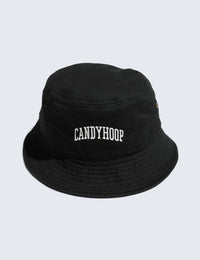 ARCH LOGO BUCKET HAT (BLACK)