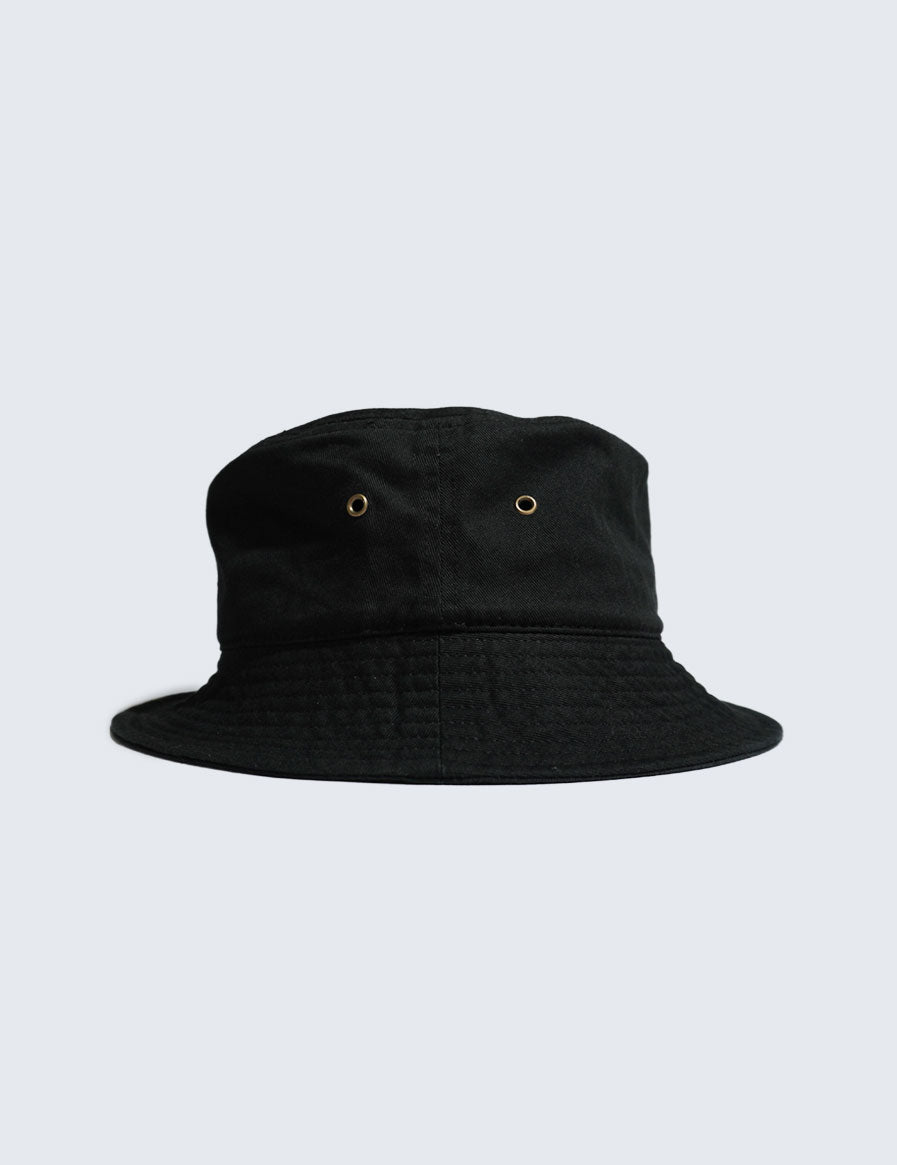 ARCH LOGO BUCKET HAT (BLACK)
