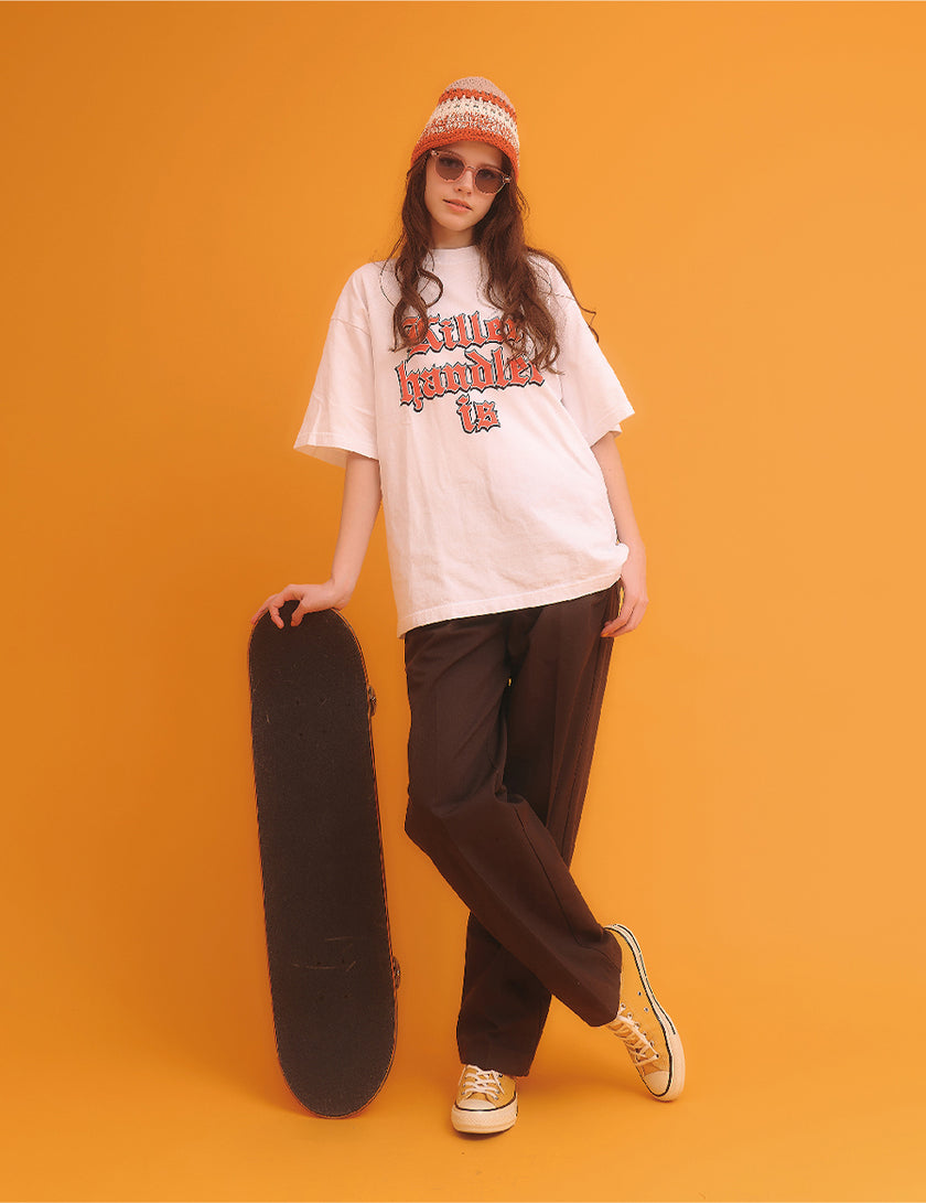 KILLER HANDLER COTTON TEE (WHITE) - CandyHoop