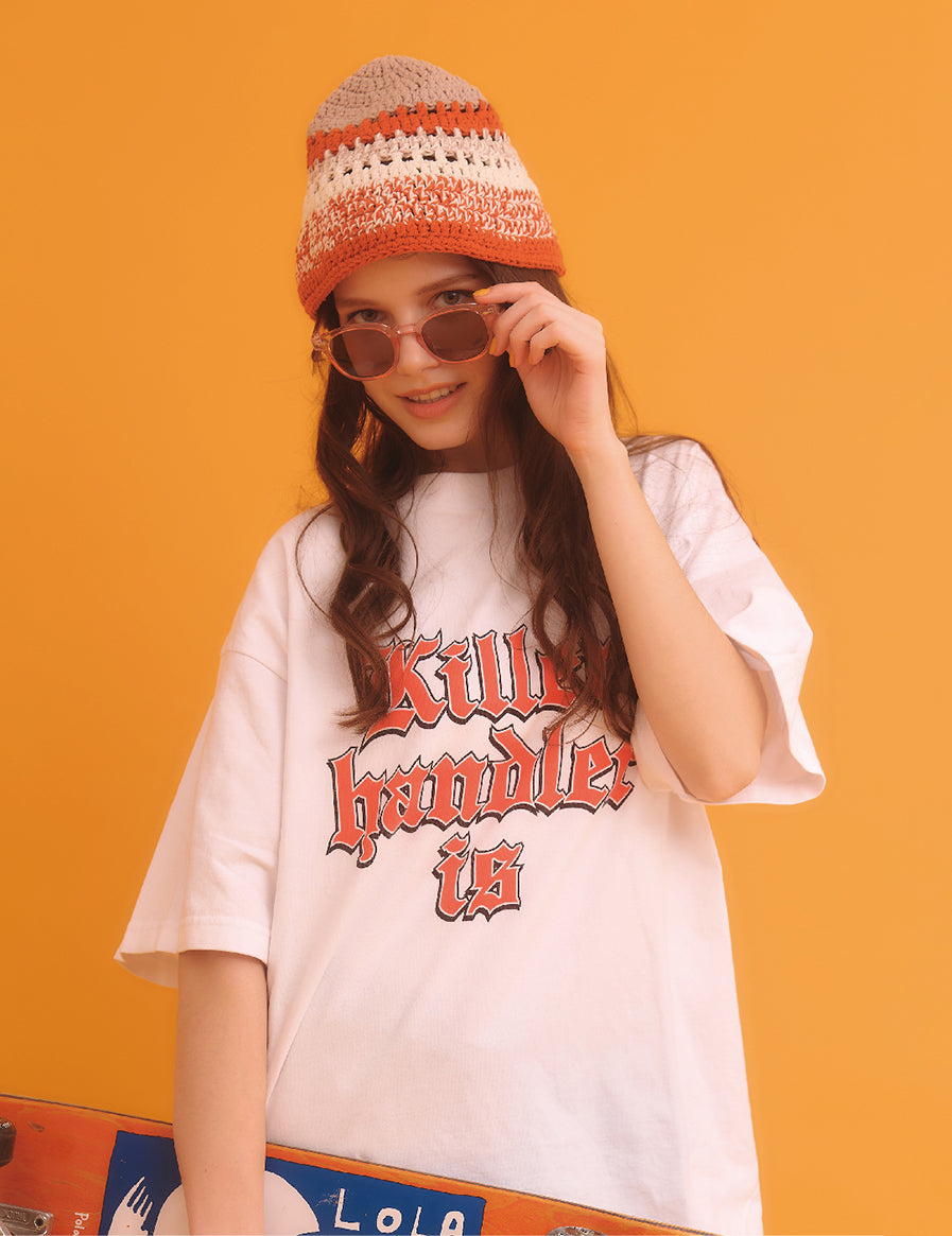 KILLER HANDLER COTTON TEE (WHITE)