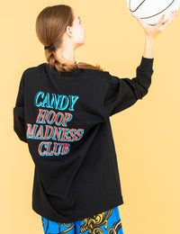 MADNESS LONG SLEEVE TEE (BLACK) - CandyHoop