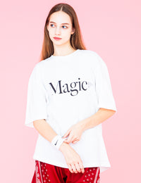 "Magic" COTTON TEE (WHITE) - CandyHoop