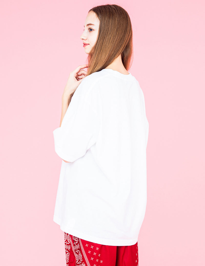 "Magic" COTTON TEE (WHITE) - CandyHoop