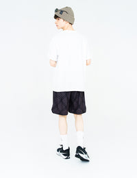 MESSAGE COTTON TEE (WHITE) - CandyHoop