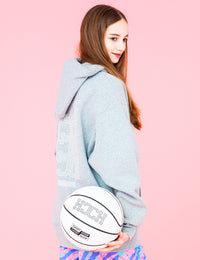 MONOGRAM HOODIE (GRAY) - CandyHoop