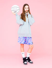 MONOGRAM HOODIE (GRAY) - CandyHoop