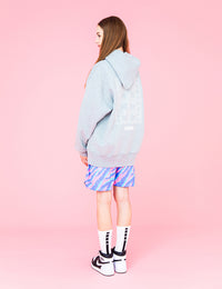 MONOGRAM HOODIE (GRAY) - CandyHoop