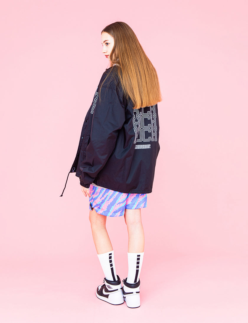 MONOGRAM COACH JKT (BLACK) - CandyHoop