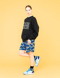 MONOGRAM SWEAT (BLACK) - CandyHoop