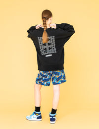 MONOGRAM SWEAT (BLACK) - CandyHoop