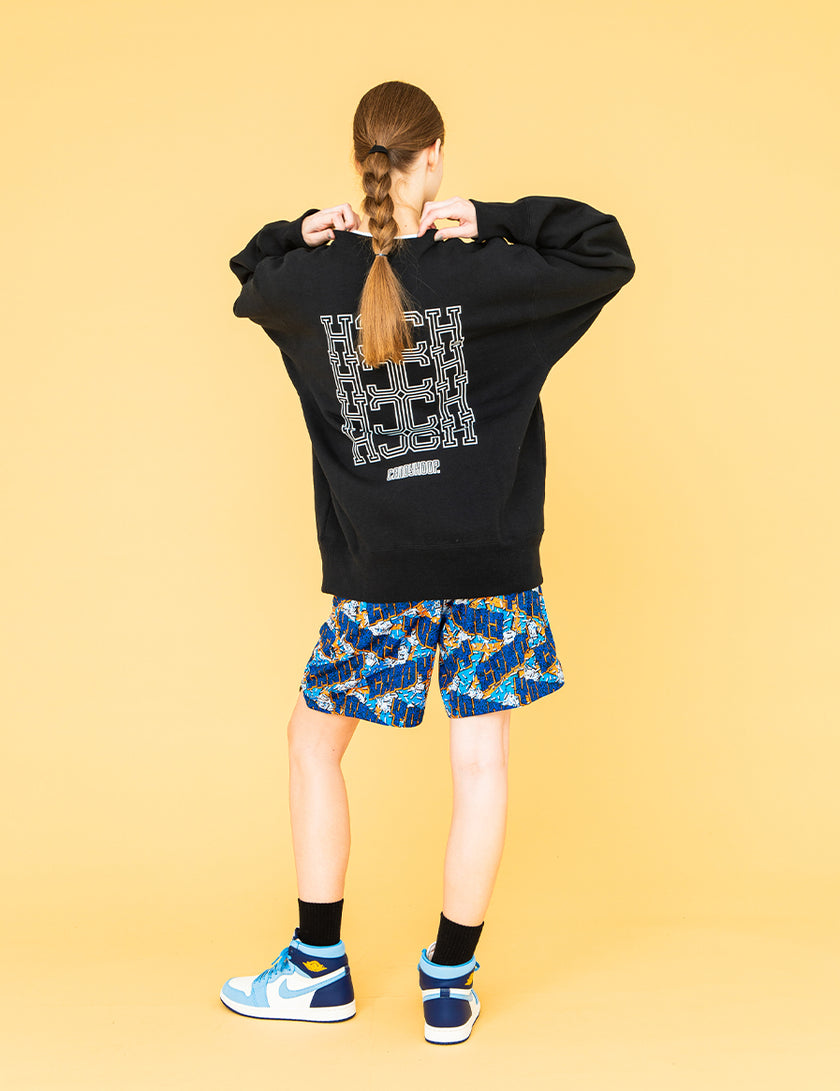MONOGRAM SWEAT (BLACK) - CandyHoop