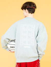 MONOGRAM SWEAT (GLAY) - CandyHoop