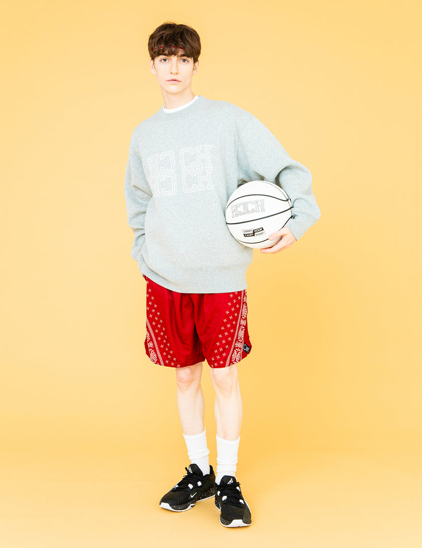 MONOGRAM SWEAT (GLAY) - CandyHoop