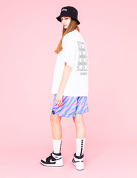MONOGRAM COTTON TEE (WHITE) - CandyHoop