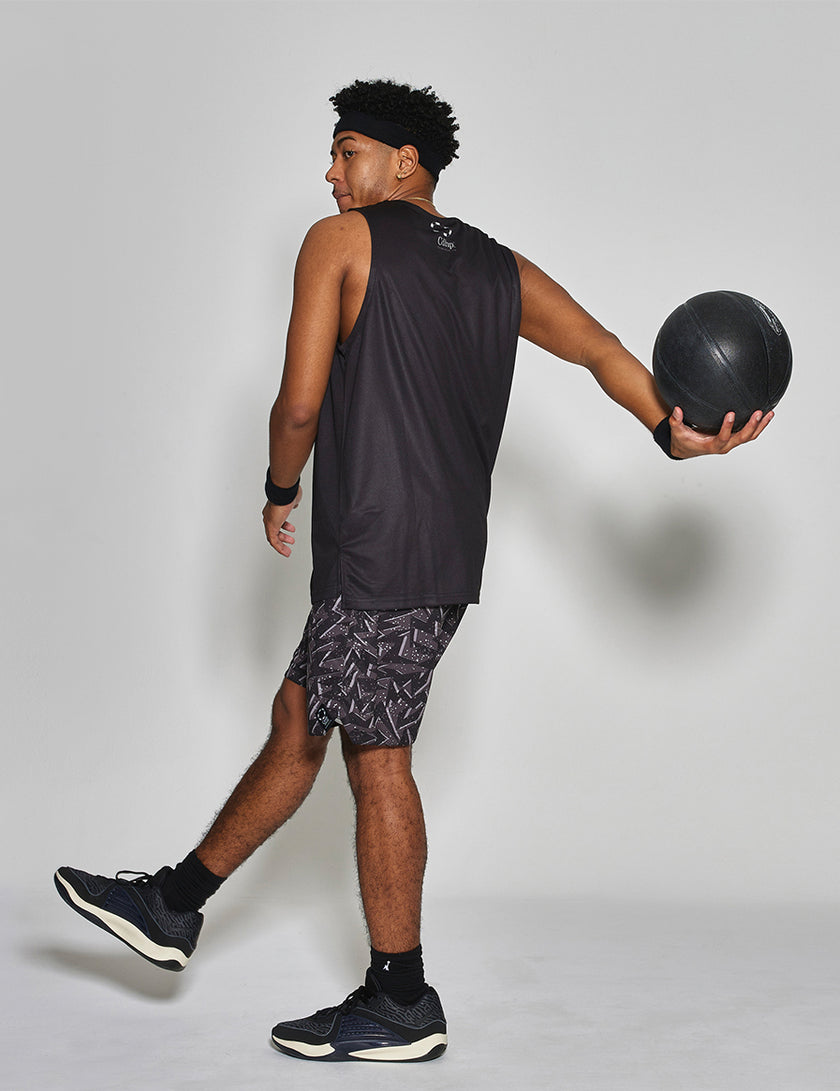 RETRO POP SHORTS (BLACK) - CandyHoop