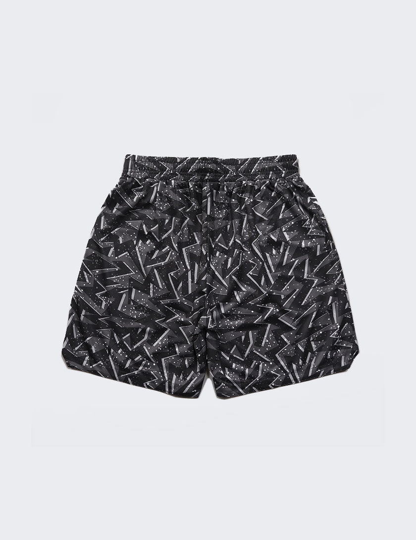 RETRO POP SHORTS (BLACK) - CandyHoop