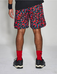 RETRO POP SHORTS (RED) - CandyHoop