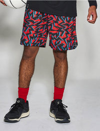 RETRO POP SHORTS (RED) - CandyHoop