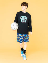 RETRO POP LOGO DRY LS TEE (BLACK)
