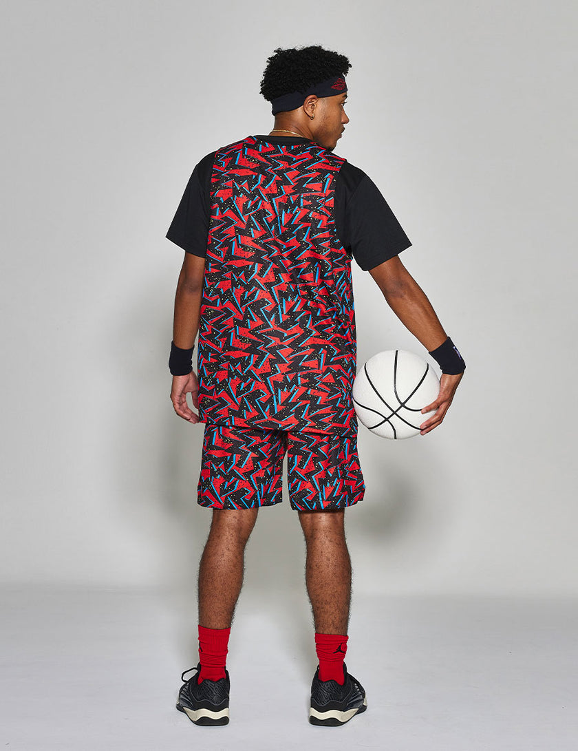 RETRO POP SHORTS (RED) - CandyHoop
