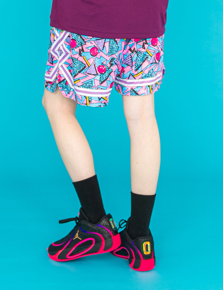 MEMPHIS POP SHORTS (PURPLE)