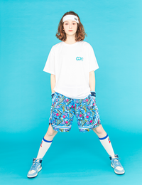 MEMPHIS POP SHORTS (BLUE) - CandyHoop