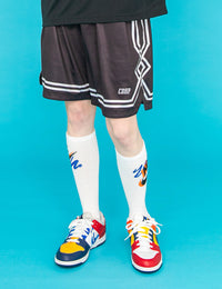 CROSSOVER SHORTS (BLACK) - CandyHoop