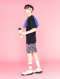 SUGER RUSH DRY TEE (BLACK) - CandyHoop