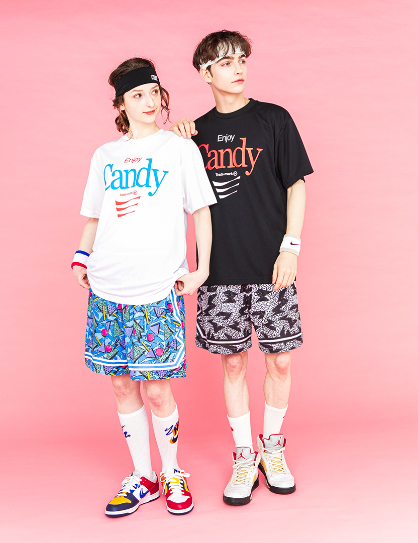 SUGER RUSH DRY TEE (BLACK) - CandyHoop