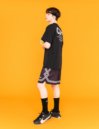 CROSSOVER SHORTS (BLACK) - CandyHoop