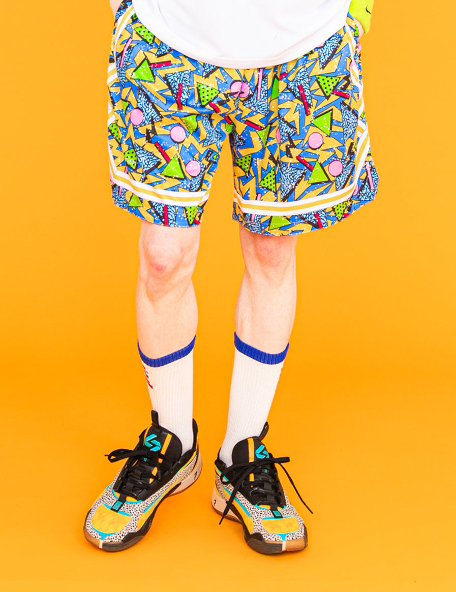 MEMPHIS POP SHORTS (YELLOW) - CandyHoop
