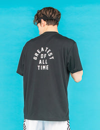 ARCH LOGO AND MESSAGE DRY TEE (BLACK) - CandyHoop