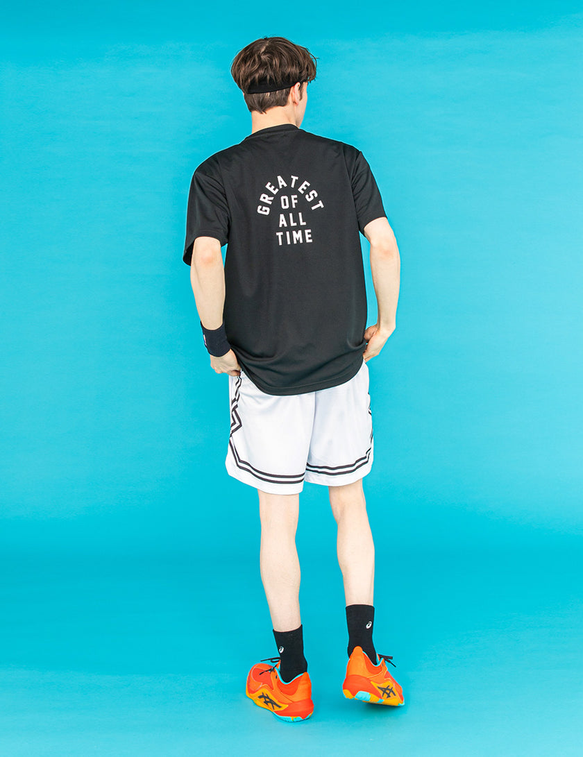 ARCH LOGO AND MESSAGE DRY TEE (BLACK) - CandyHoop