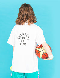 ARCH LOGO AND MESSAGE DRY TEE (WHITE) - CandyHoop