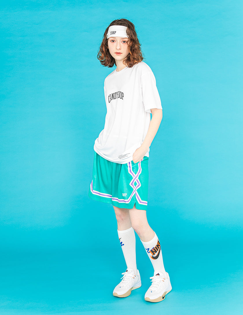 CROSSOVER SHORTS (MINT GREEN) - CandyHoop