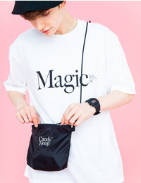 BASIC LOGO SACOCHE (BLACK)