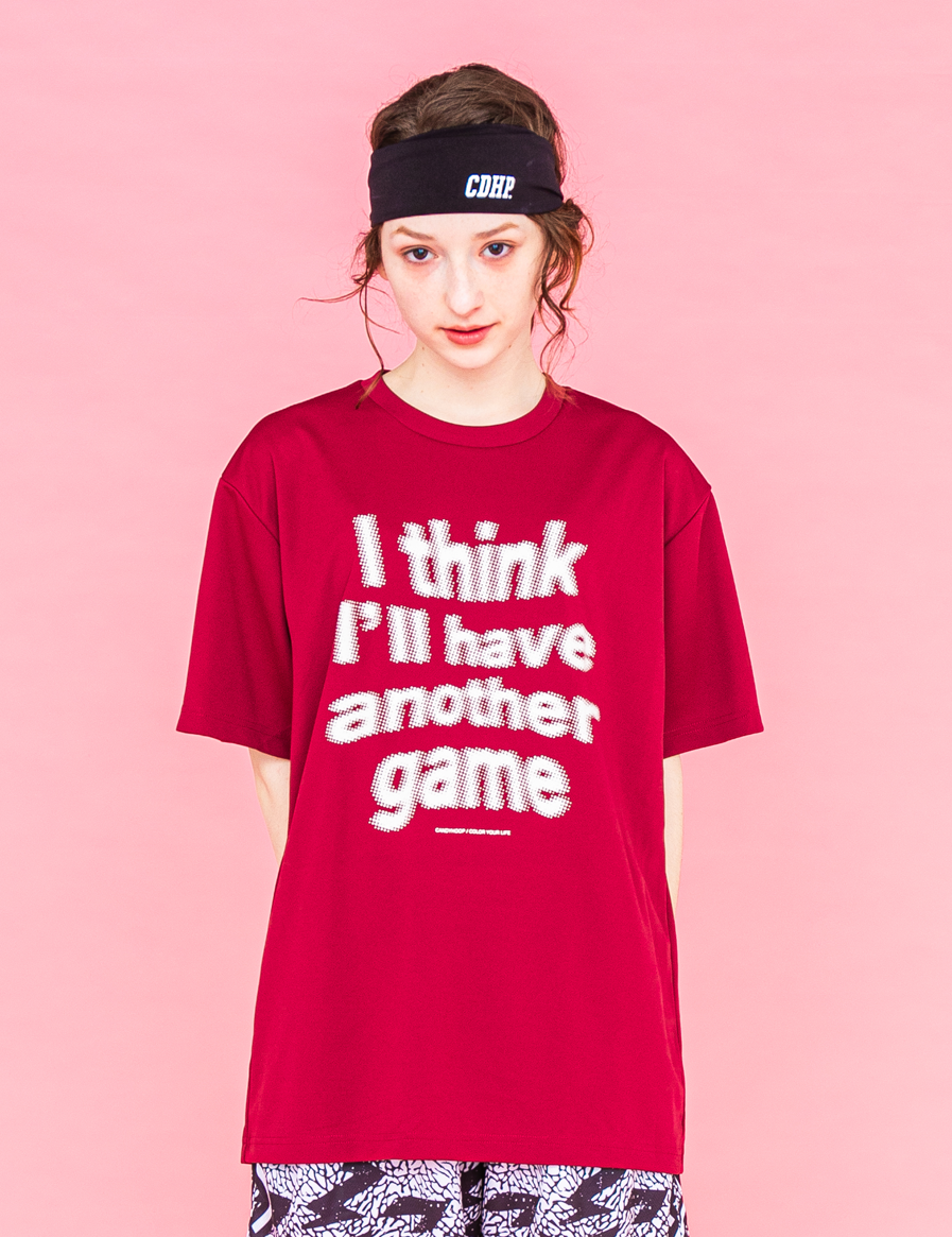 ANOTHER GAME DRY TEE (BURGUNDY) - CandyHoop