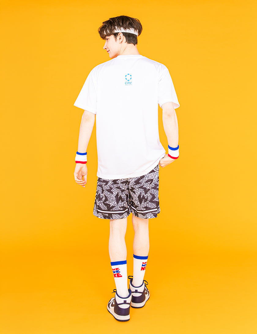 SUGER RUSH DRY TEE (WHITE) - CandyHoop