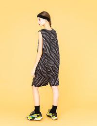 TIGER CAMOUFLAGE TANK TOP (BLACK) - CandyHoop